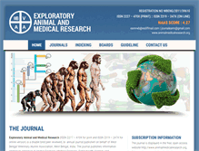 Tablet Screenshot of animalmedicalresearch.org